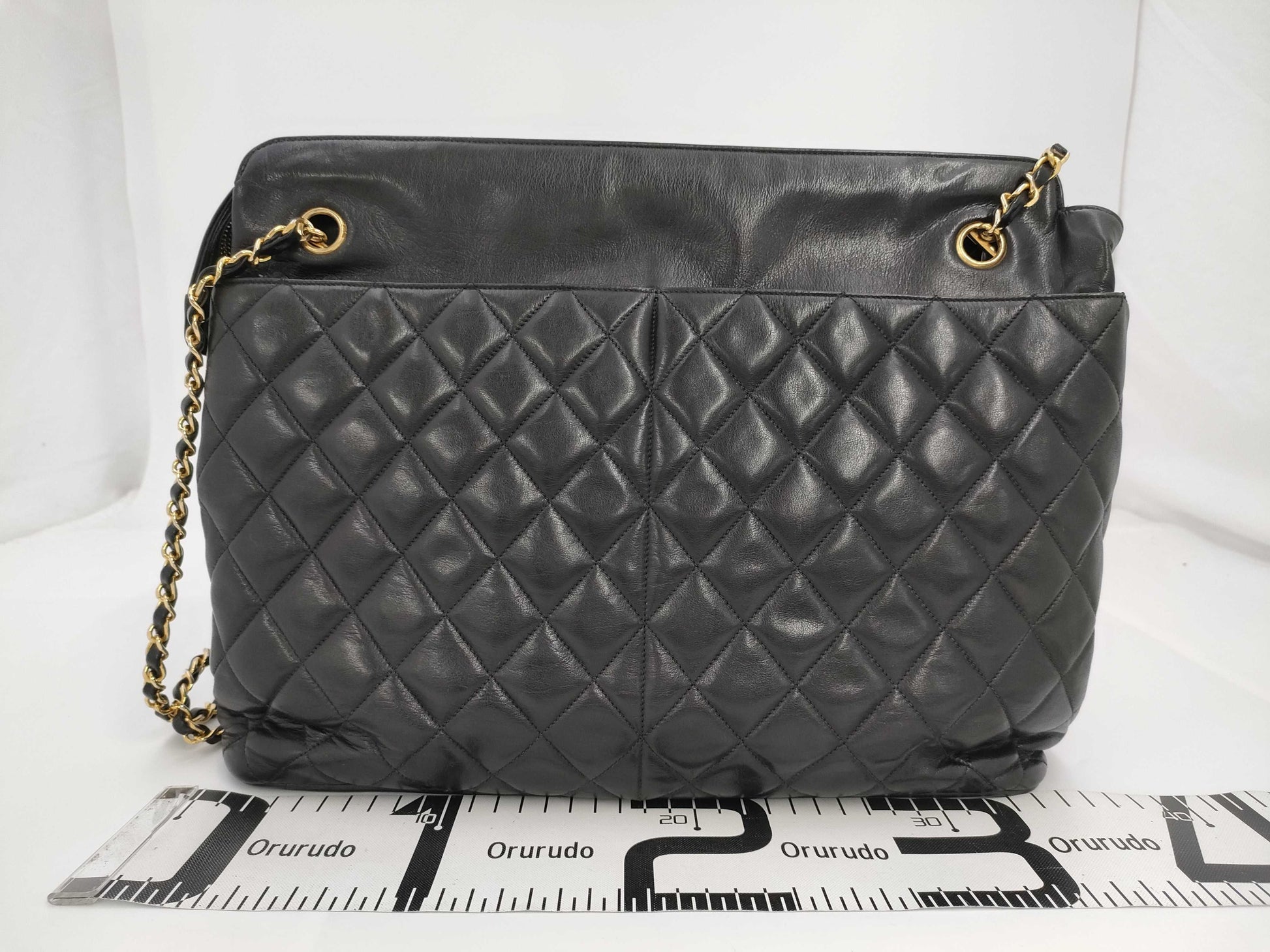 CHANEL Lambskin Shoulder Bag Coco No. 1