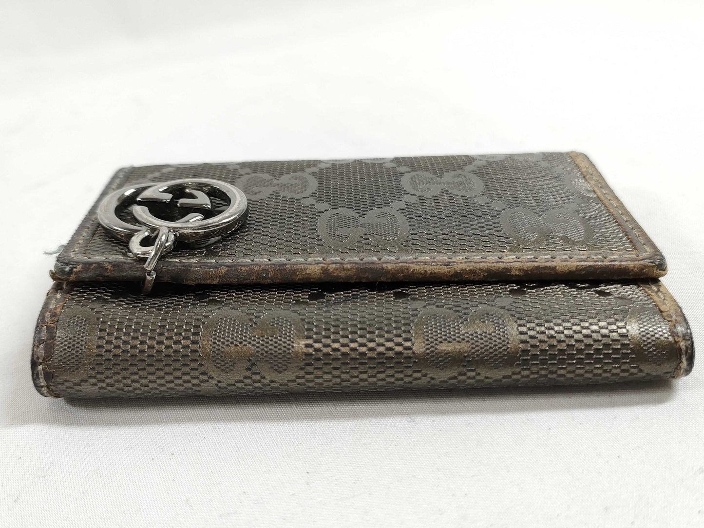 GUCCI 6-ring key ring/pass case set Key case/key holder