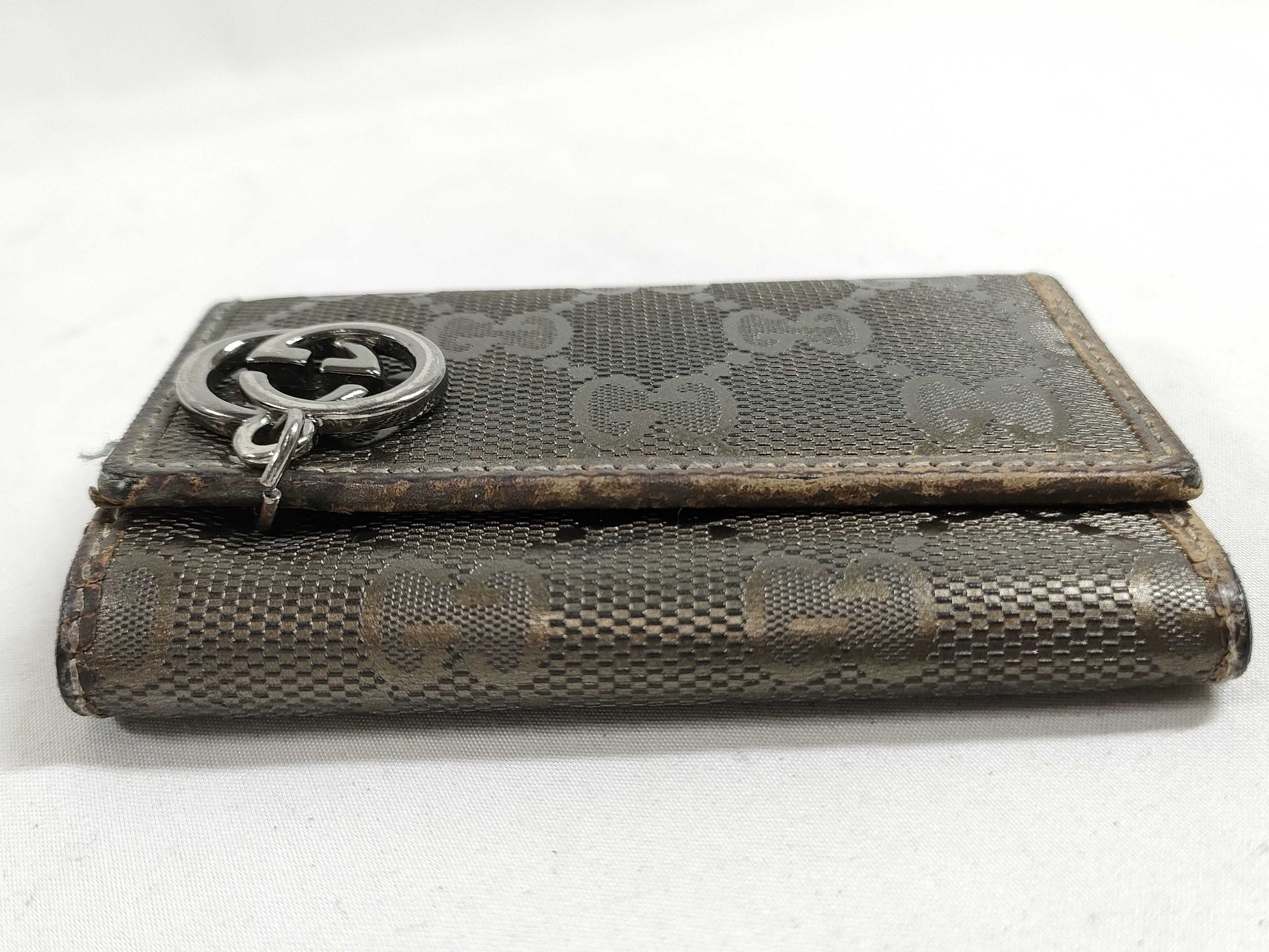 GUCCI 6-ring key ring/pass case set Key case/key holder