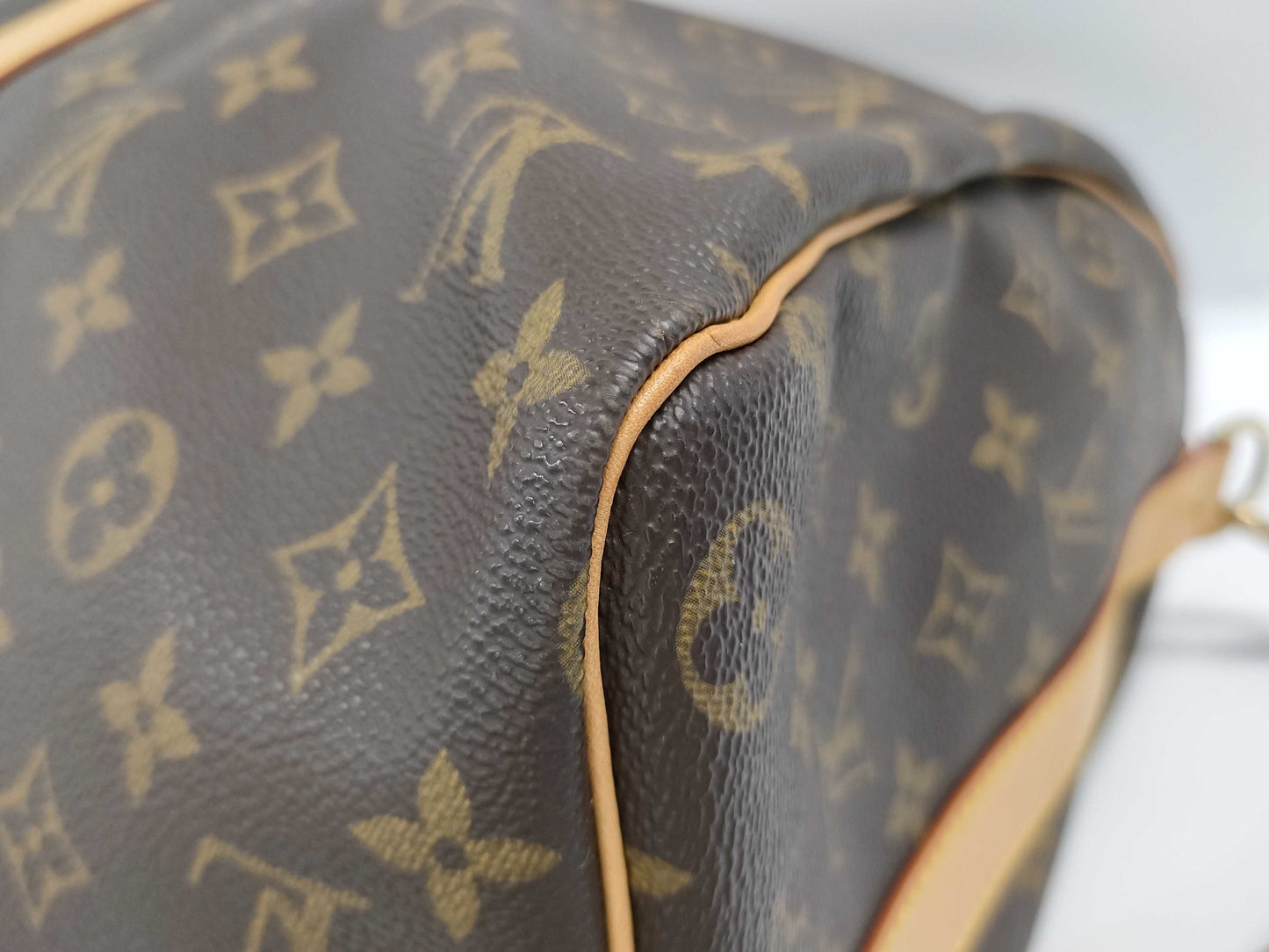 LOUIS VUITTON Monogram M41418 Keepall Bandouliere 45 Boston Bag