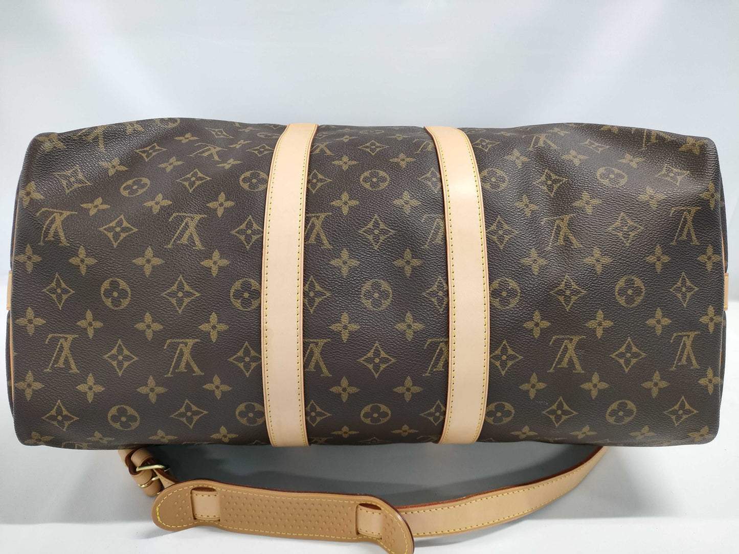 LOUIS VUITTON Monogram M41418 Keepall Bandouliere 45 Boston Bag