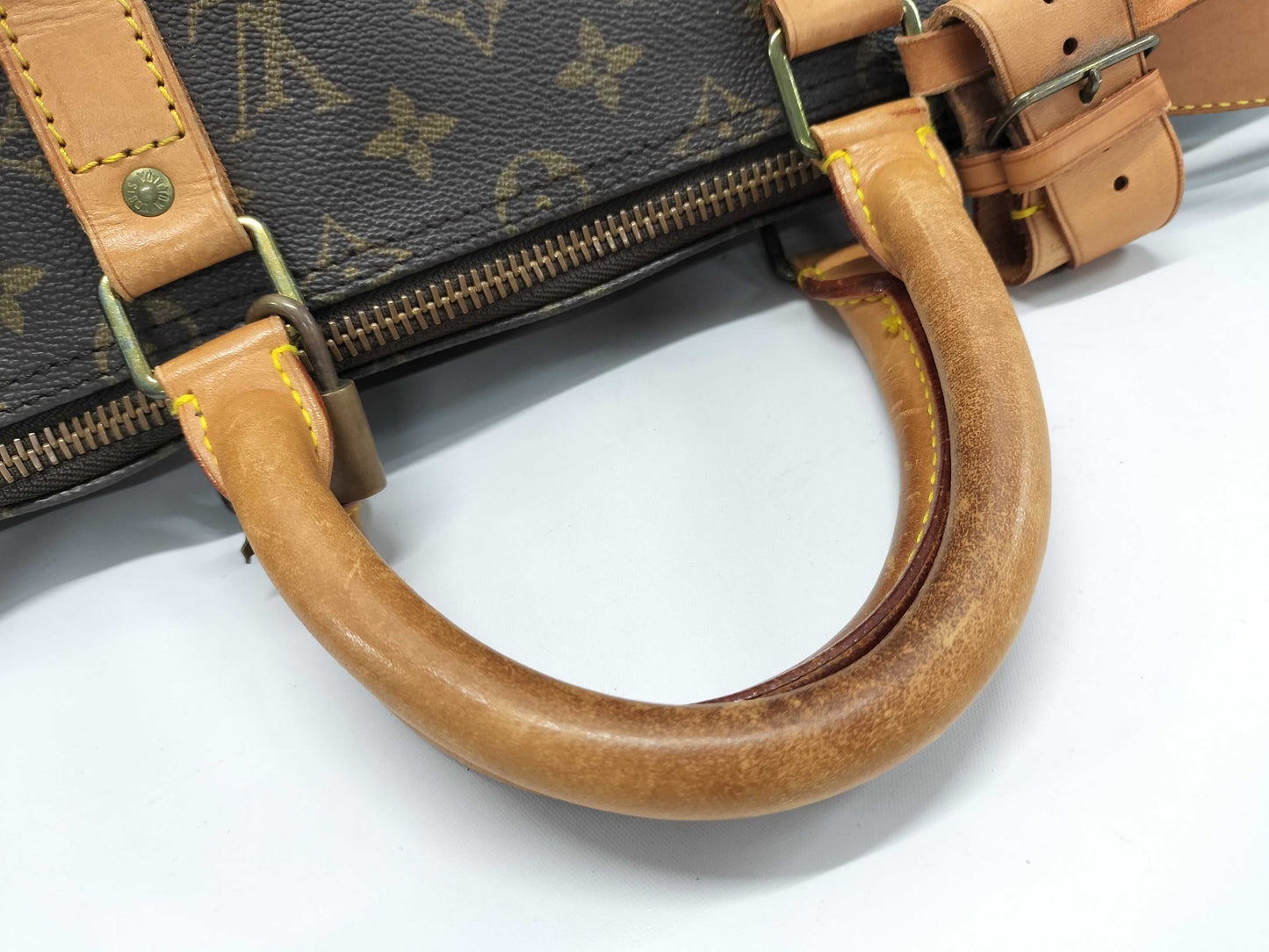LOUIS VUITTON Monogram M41416 Keepall Bandouliere 50 Boston Bag