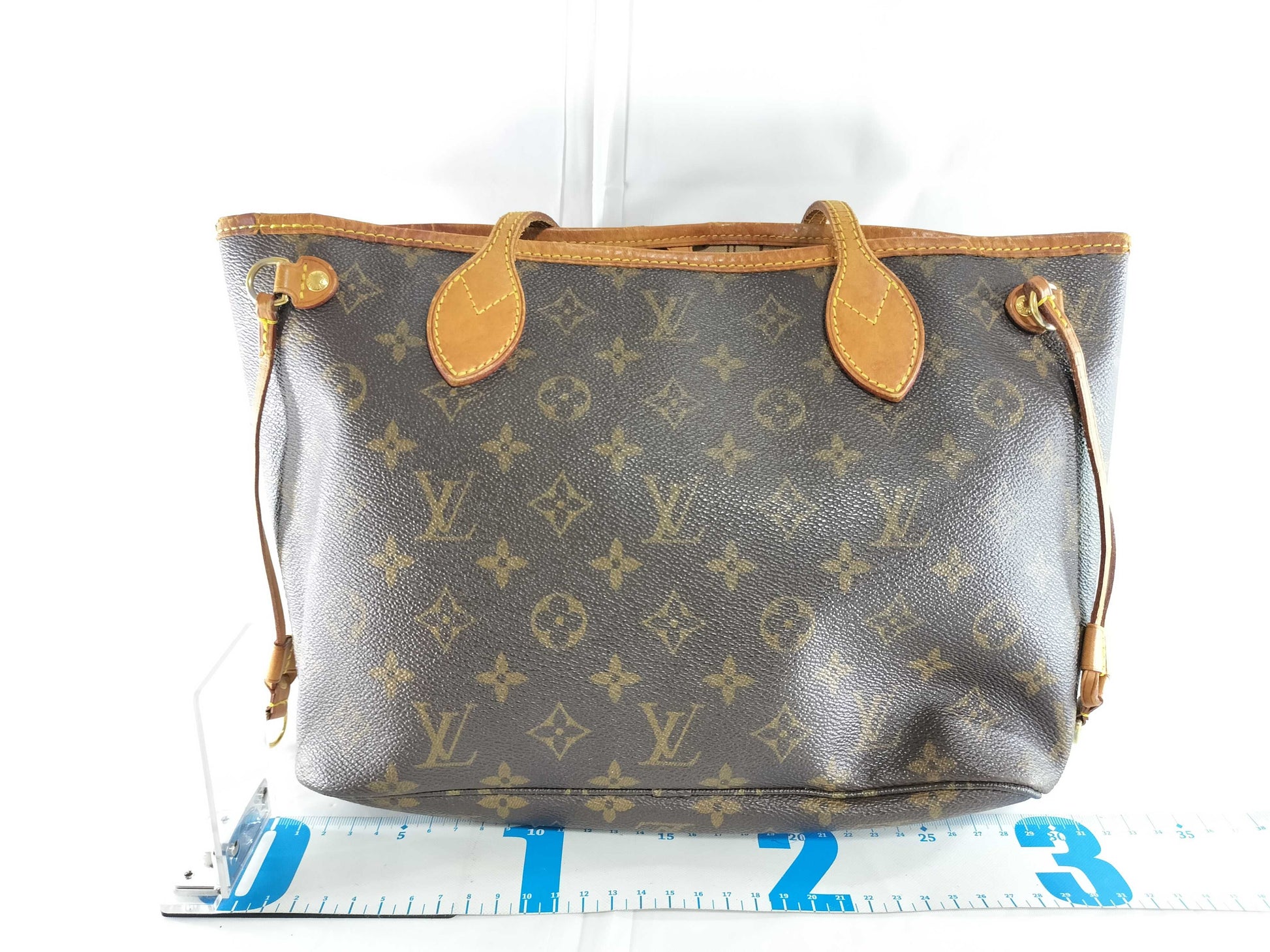 LOUIS VUITTON Monogram M40155 Neverful PM Old Tote Bag