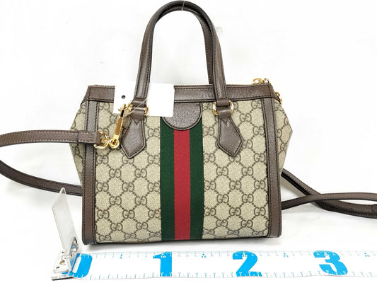 GUCCI GG Supreme Ophidia GG Supreme 2WAY Handbag 547551