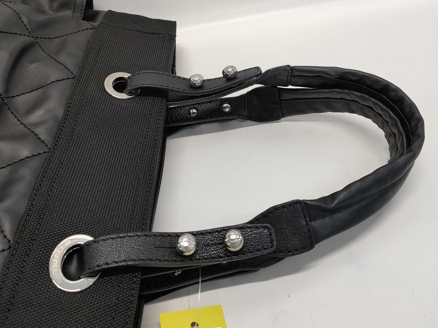 CHANEL Paris Biarritz No Pouch No. 11 Canvas Black Tote Bag