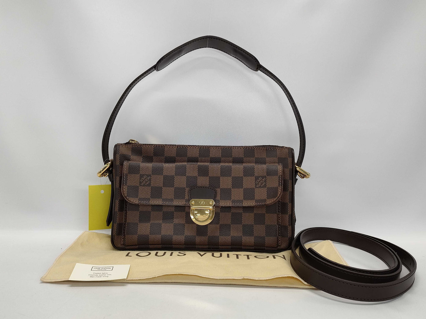 LOUIS VUITTON Monogram N60006 Ravello GM Handbag with Interchangeable Shoulder Strap