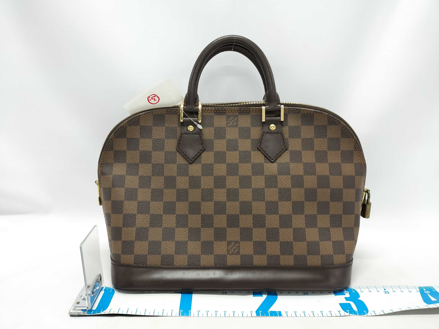 LOUIS VUITTON Damier N41247 Alma MM Handbag