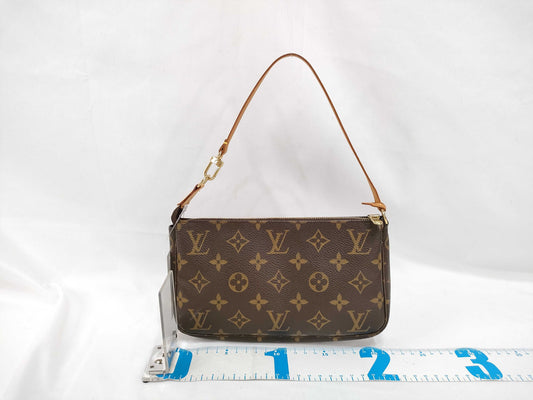 LOUIS VUITTON Monogram M40712 Pochette Accessoires CA0053 Handbag