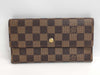 LOUIS VUITTON Damier N61217 Portefeuille International Wallet