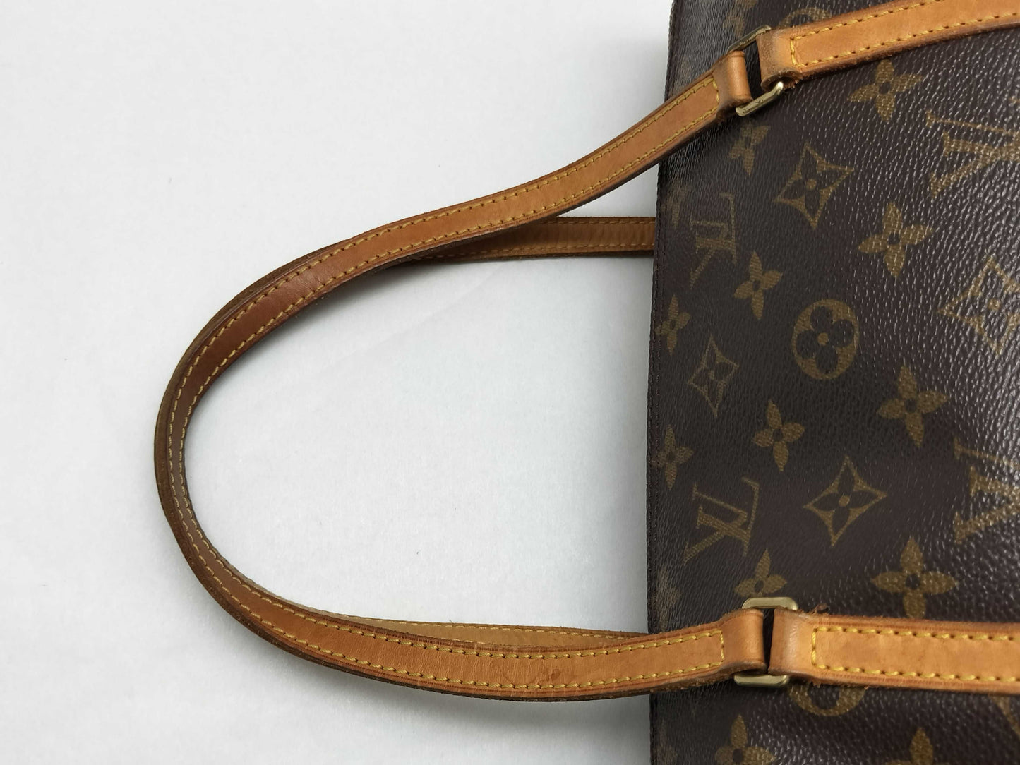 LOUIS VUITTON Monogram M51385 Papillon 30 Handbag with Pouch