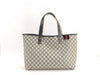GUCCI GG Supreme 211134 Tote Bag GG Pattern Navy Tote Bag