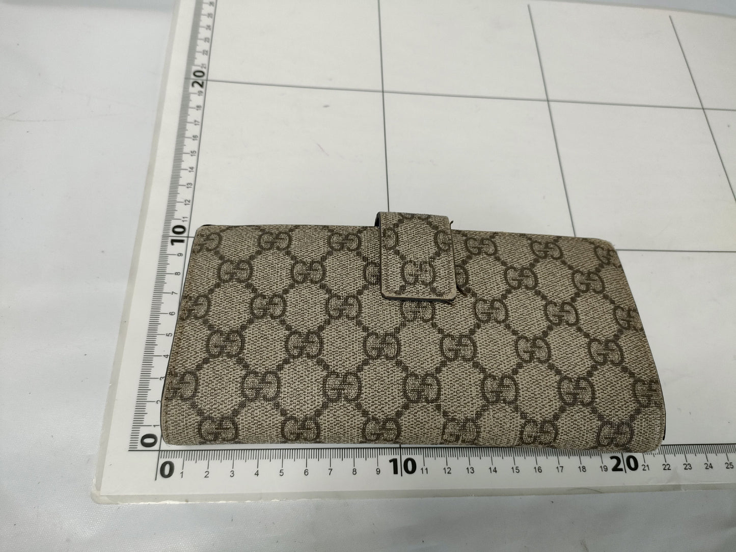 GUCCI 212104 Supreme GG Pattern Long Wallet