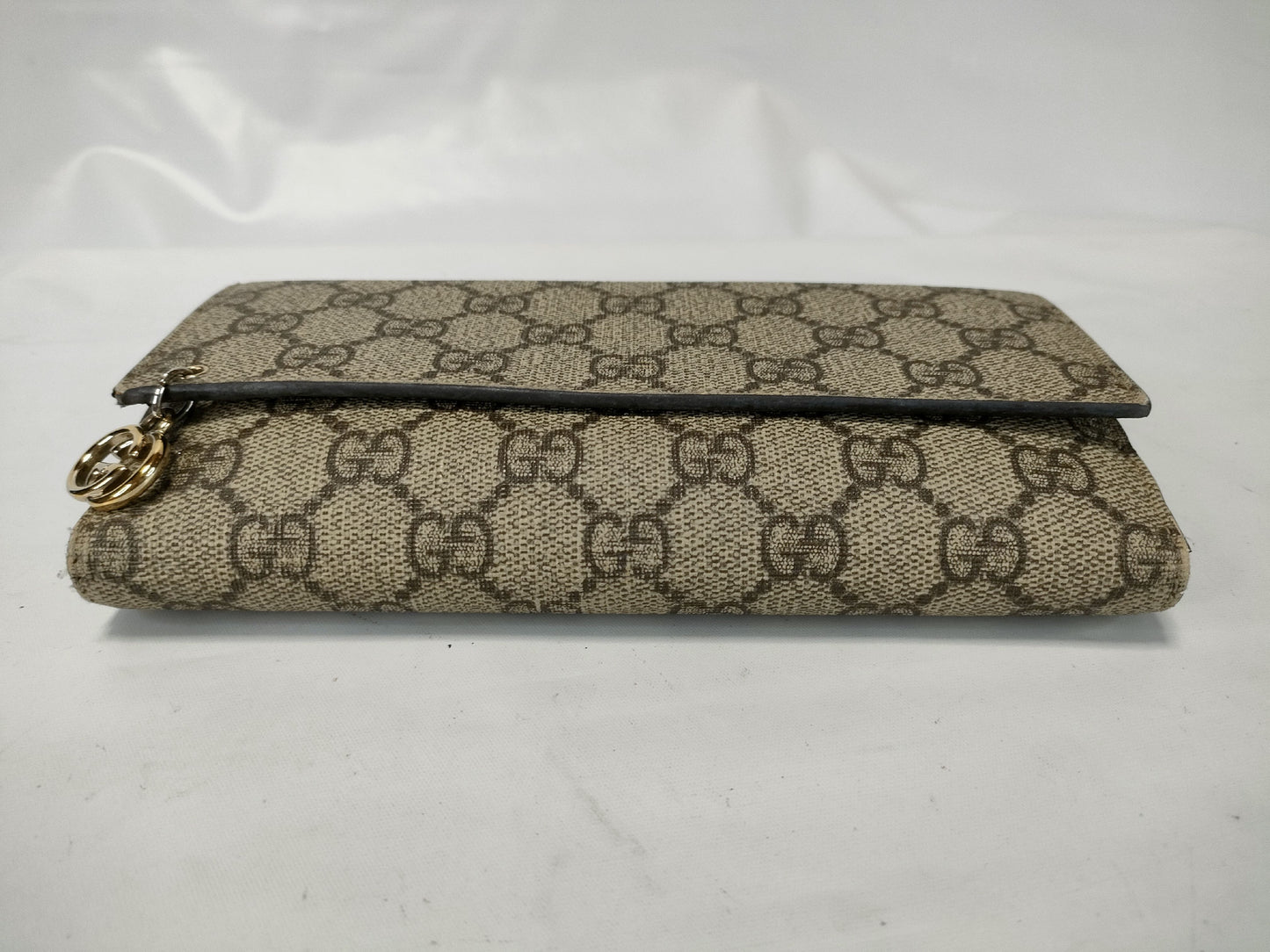 GUCCI 212104 Supreme GG Pattern Long Wallet