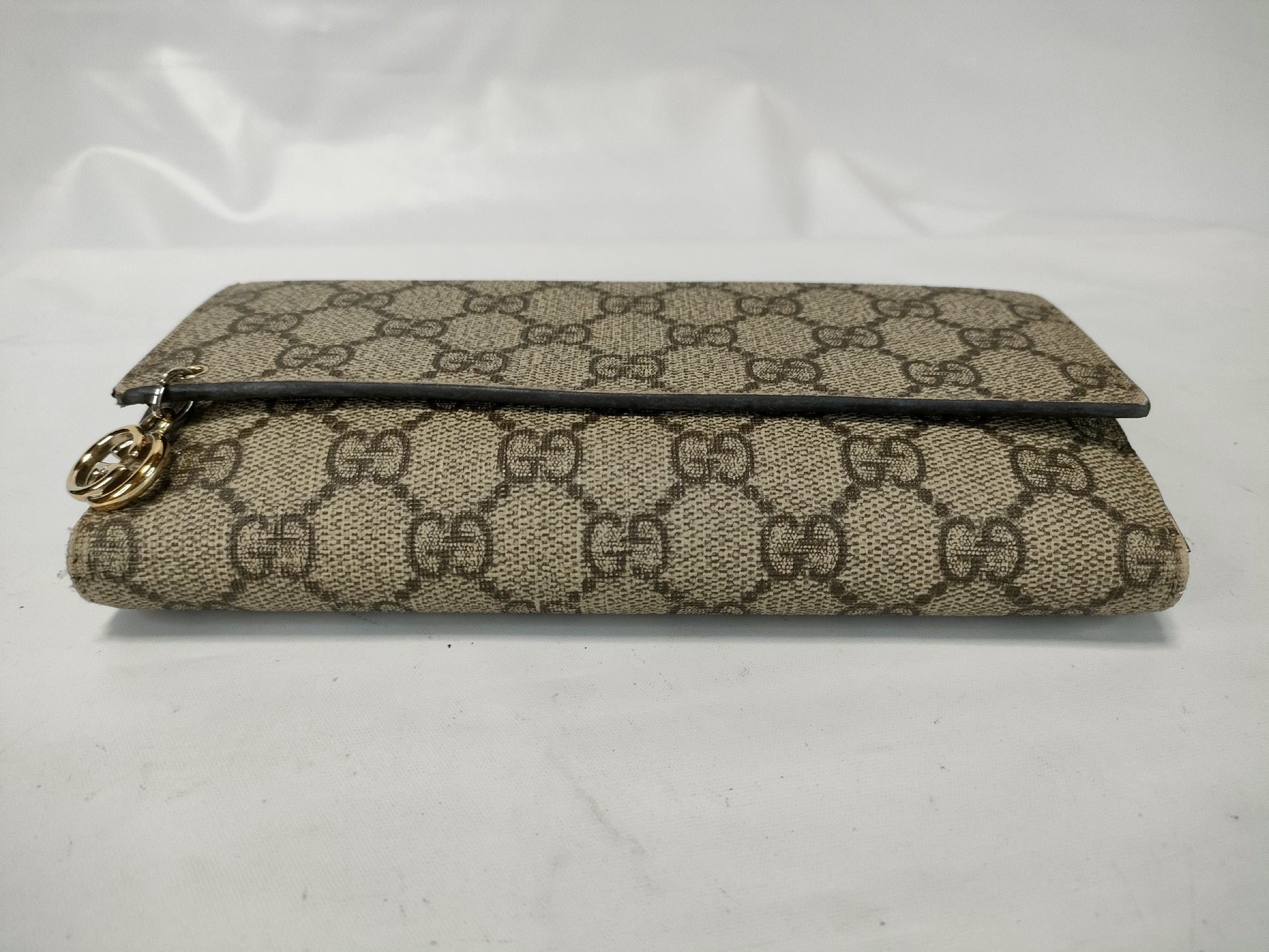 GUCCI 212104 Supreme GG Pattern Long Wallet