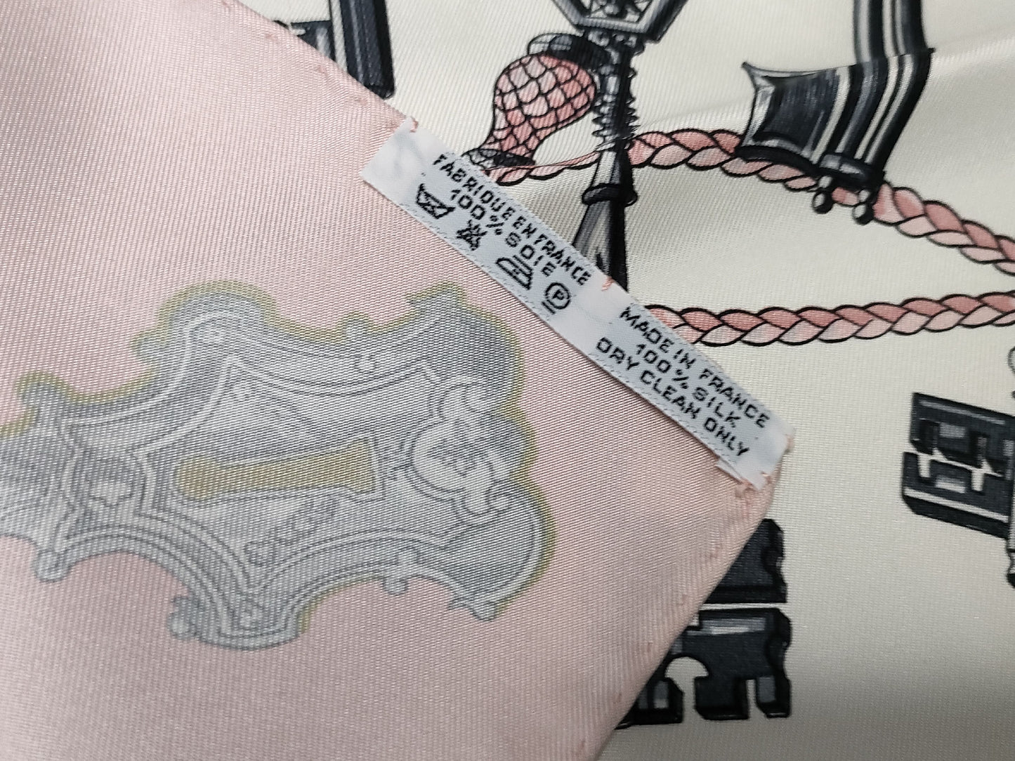HERMES Carré 90 LES CRES Scarf