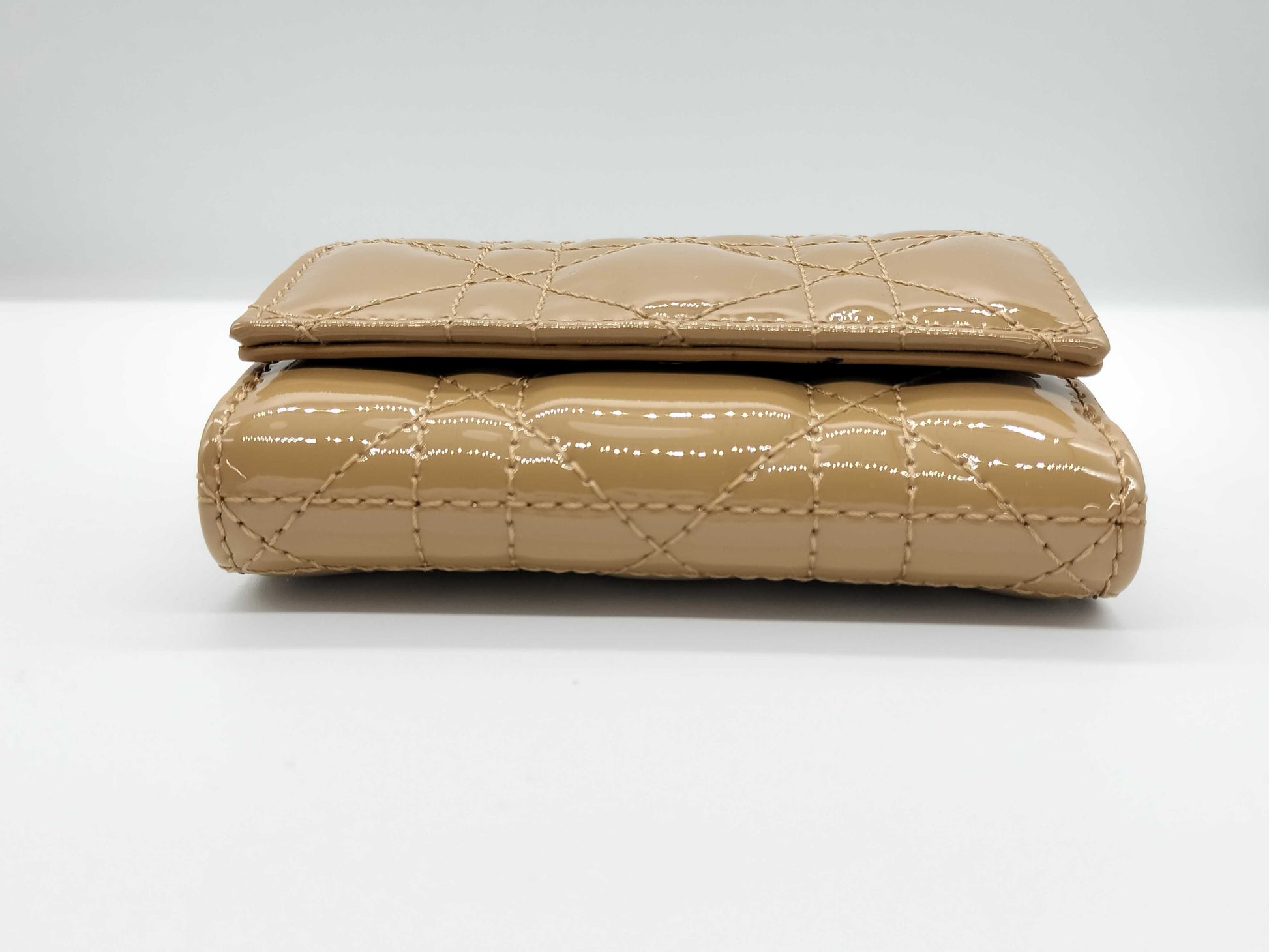 Dior Cannage Tri-fold Wallet