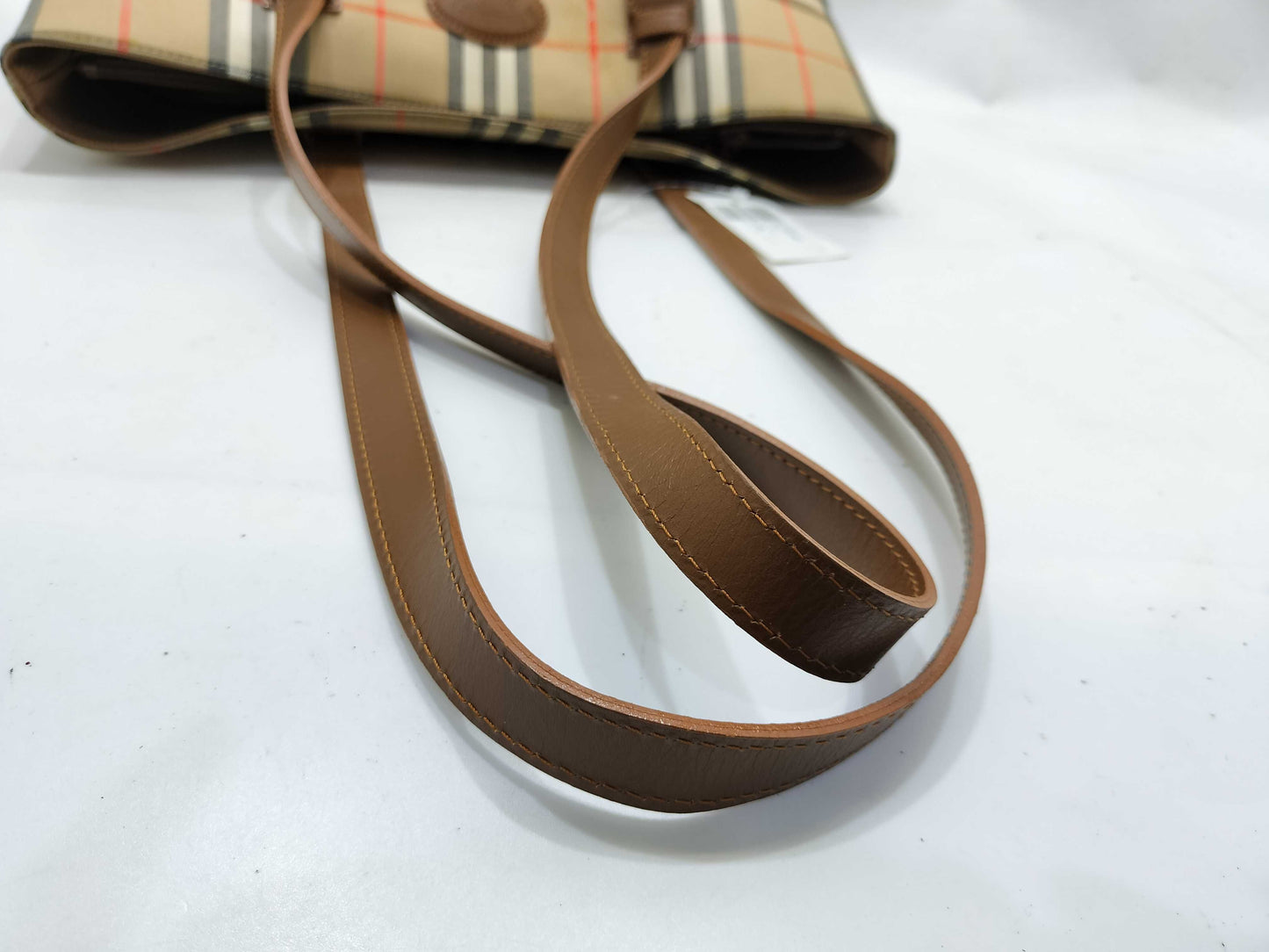 Burberry Check Tote Bag