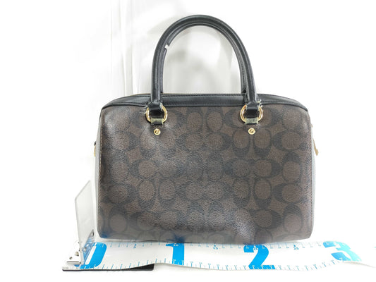COACH Signature 2-way Bag Handbag