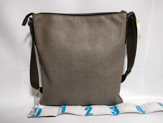 BVLGARI Weekend PVC Calf Shoulder Bag Black Shoulder Bag