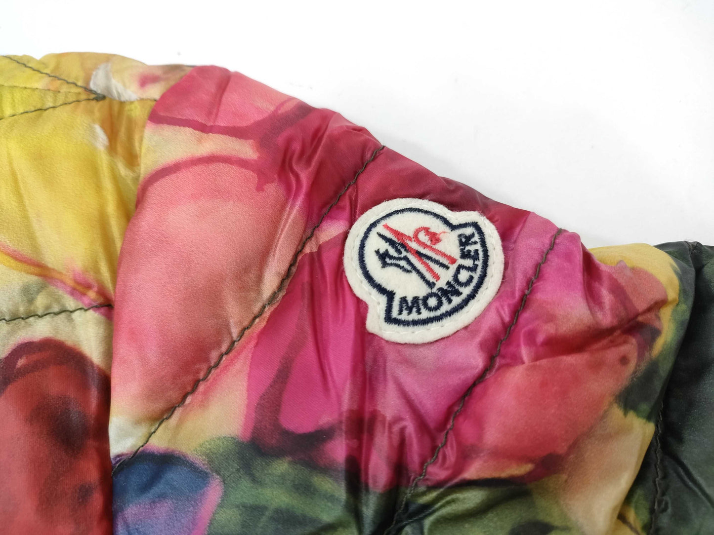 MONCLER Floral Print Down Jacket RN116347 Women's Jacket