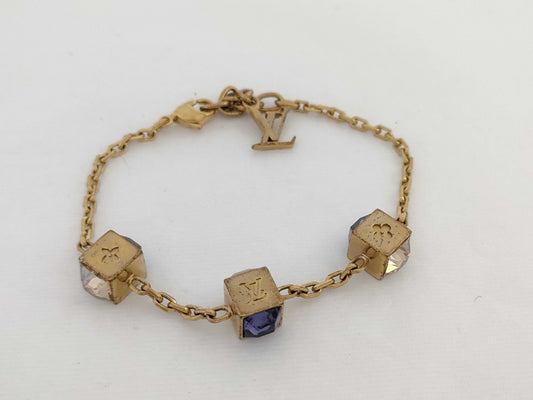 LOUIS VUITTON Damier Azur Bracelet Gamble Bracelet Bracelet Bracelet Bangle