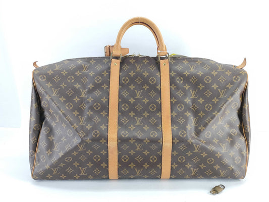 LOUIS VUITTON Monogram M41422 Keepall 60 Boston Bag