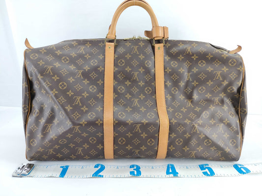 LOUIS VUITTON Monogram M41422 Keepall 60 Boston Bag