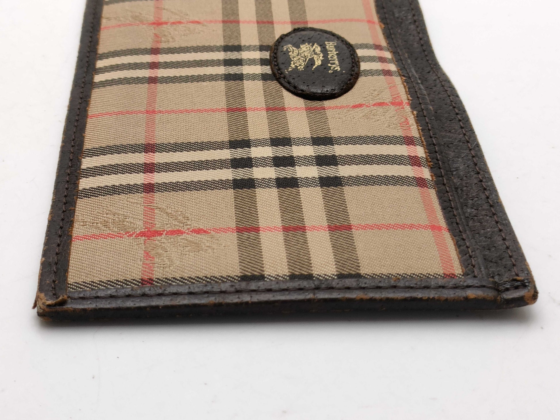 GUCCI Gucci/Burberry 2-Piece Wallet Set