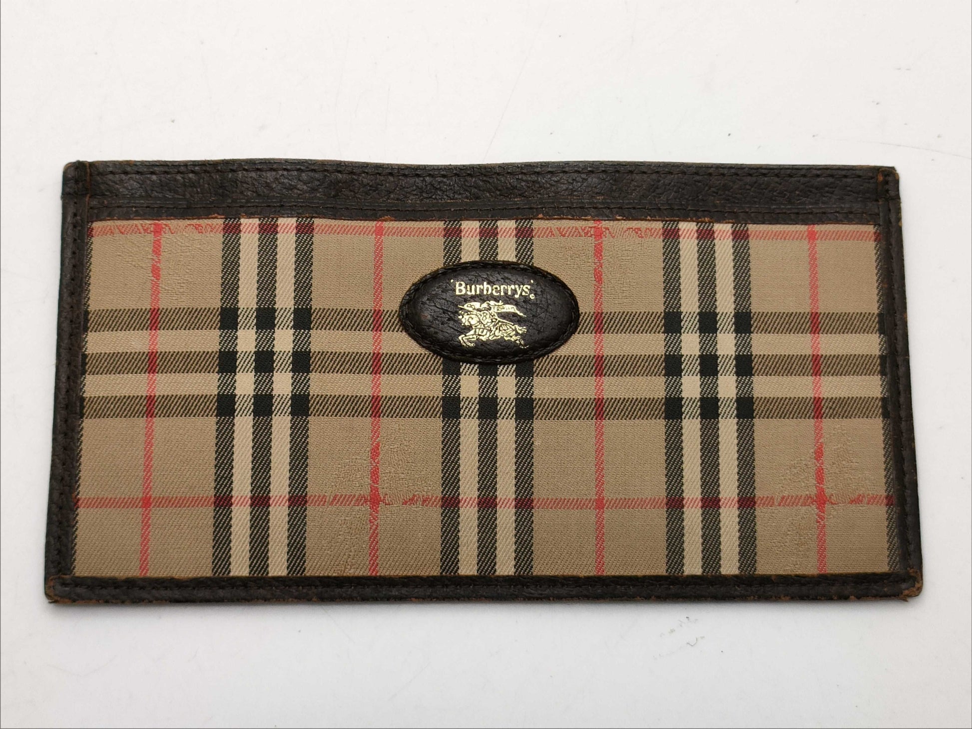 GUCCI Gucci/Burberry 2-Piece Wallet Set