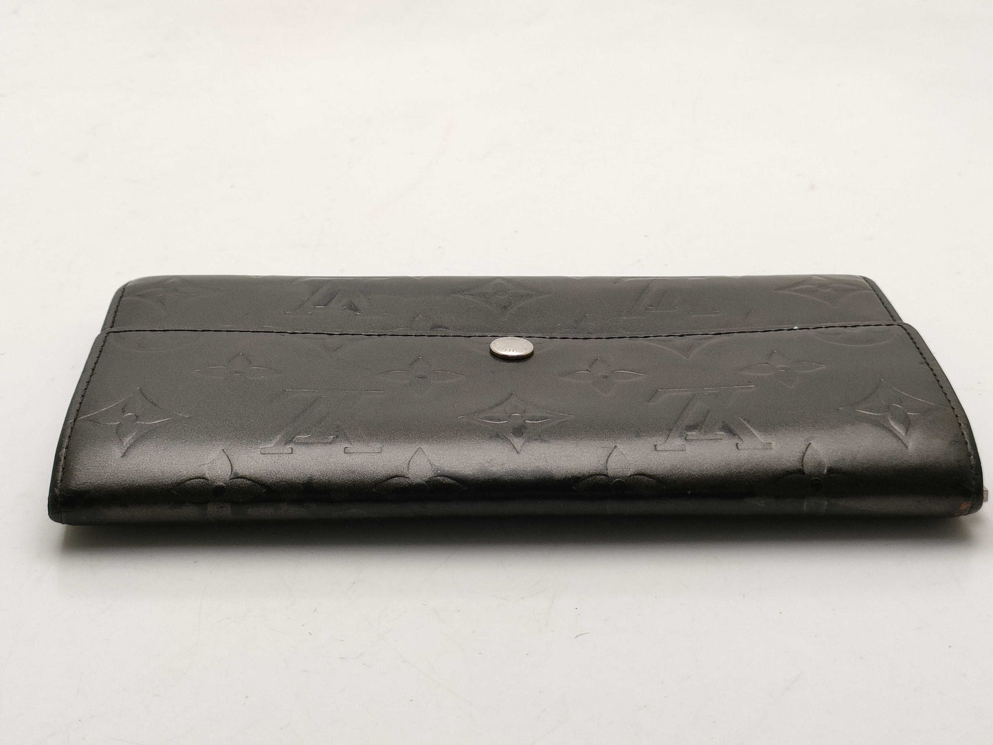 LOUIS VUITTON Monogram Matte Portefeuil Sara M65142 Wallet