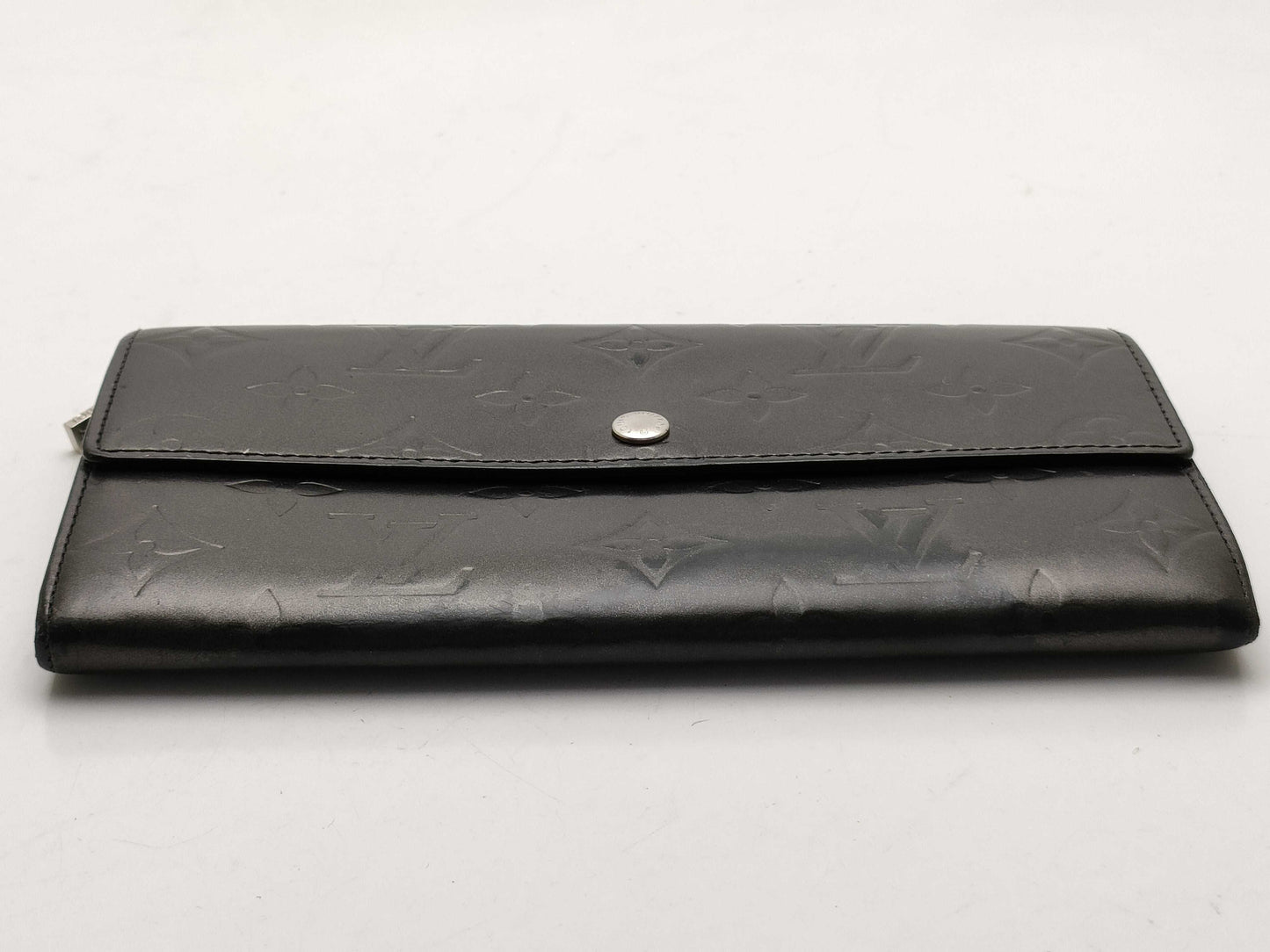 LOUIS VUITTON Monogram Matte Portefeuil Sara M65142 Wallet