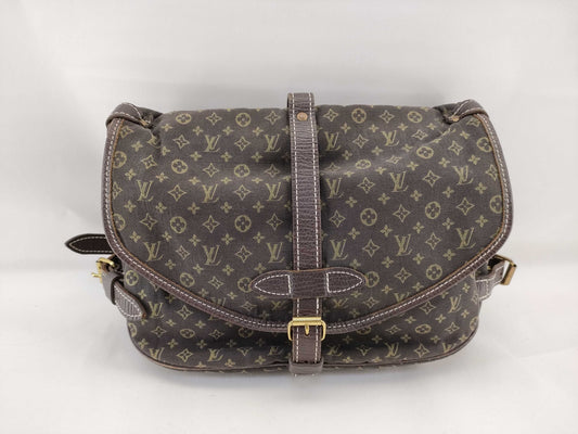 LOUIS VUITTON Monogram Minilan Saumur Shoulder Bag
