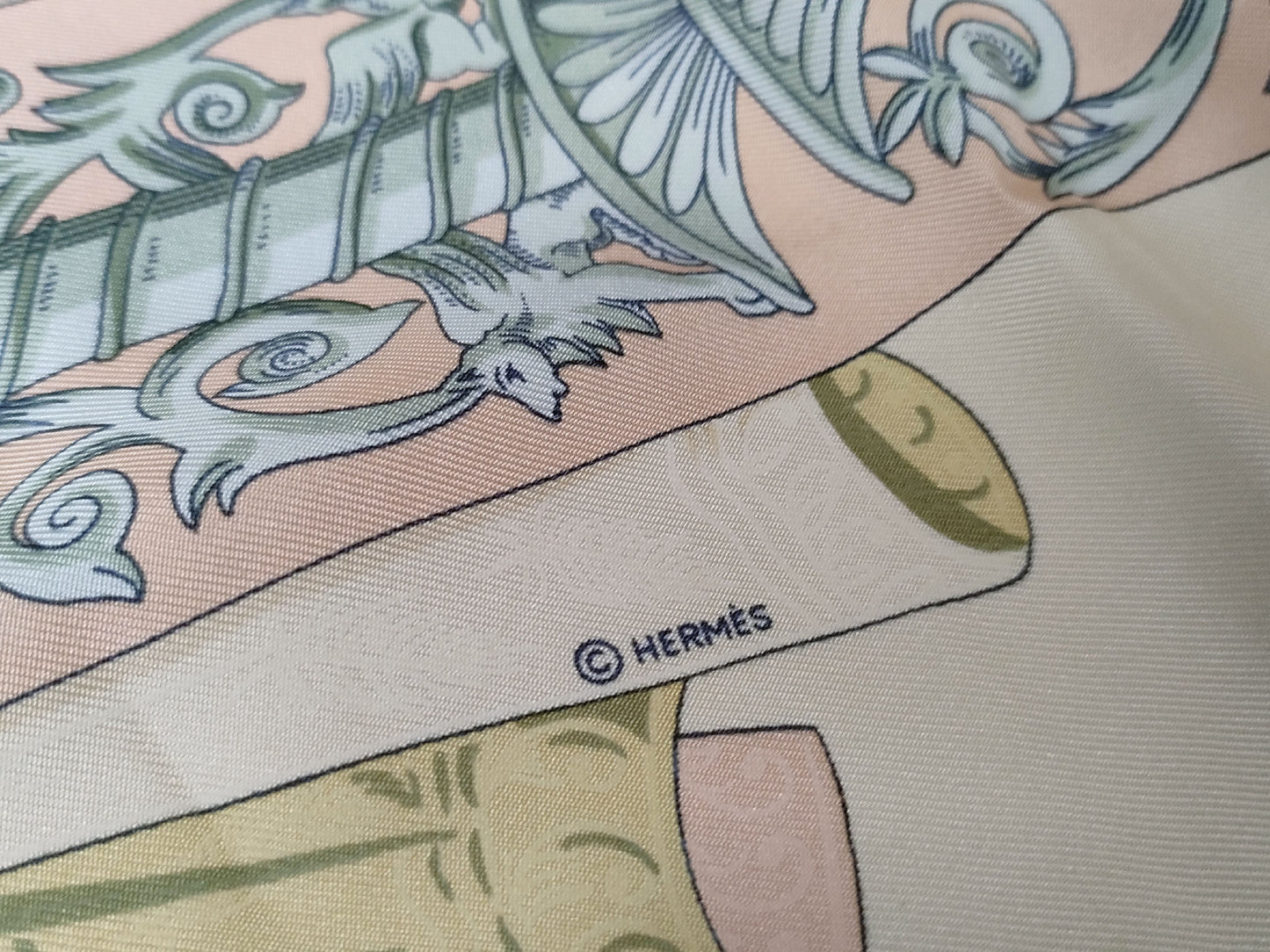 HERMES Carré 90 LATLANTIDE Scarf