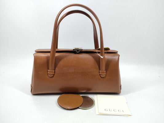 GUCCI 000 1448 0539 Hand Camel Handbag