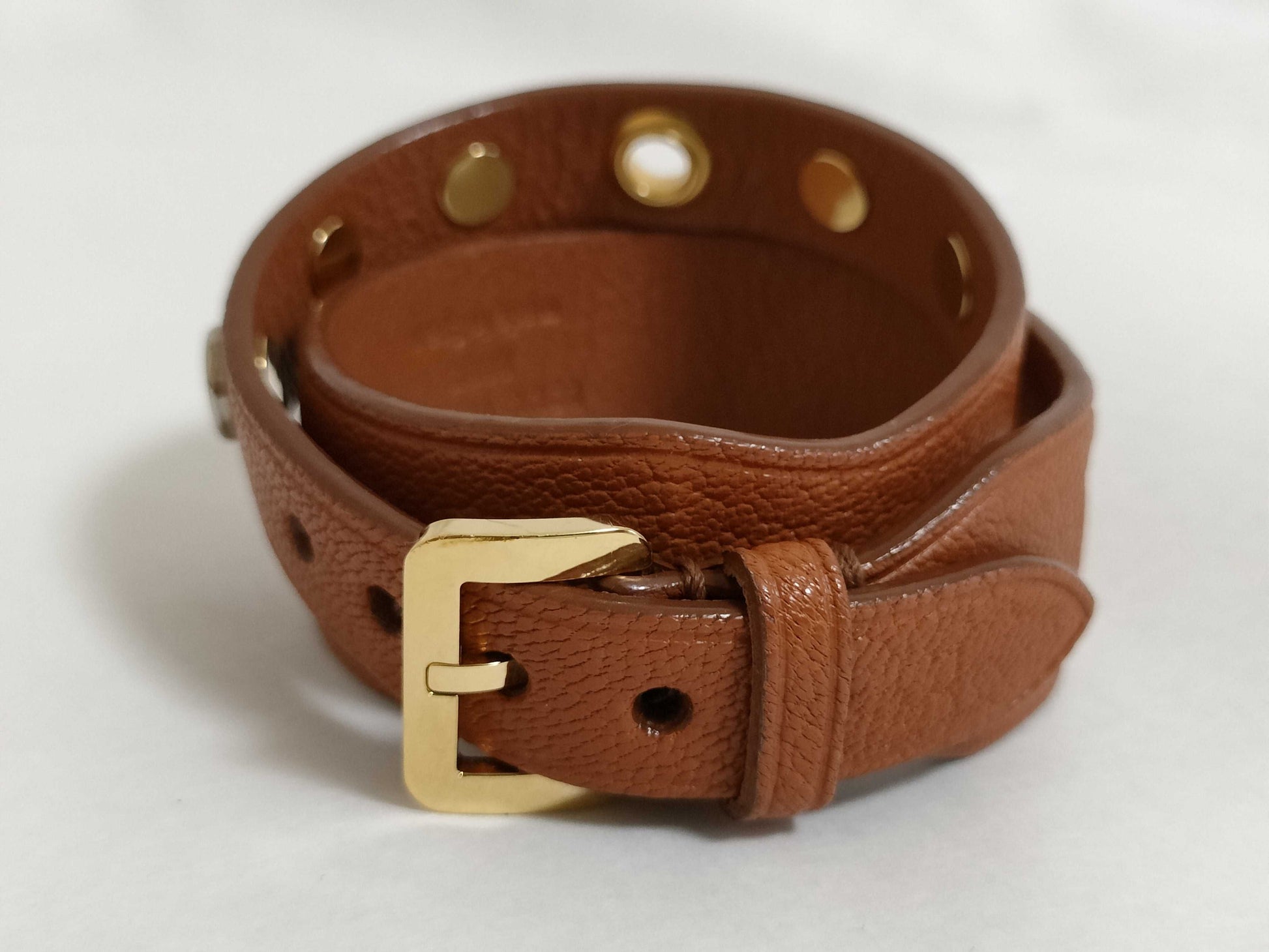 LOUIS VUITTON Leather Bracelet/Bangle Brassle Spike It Bracelet Bangle