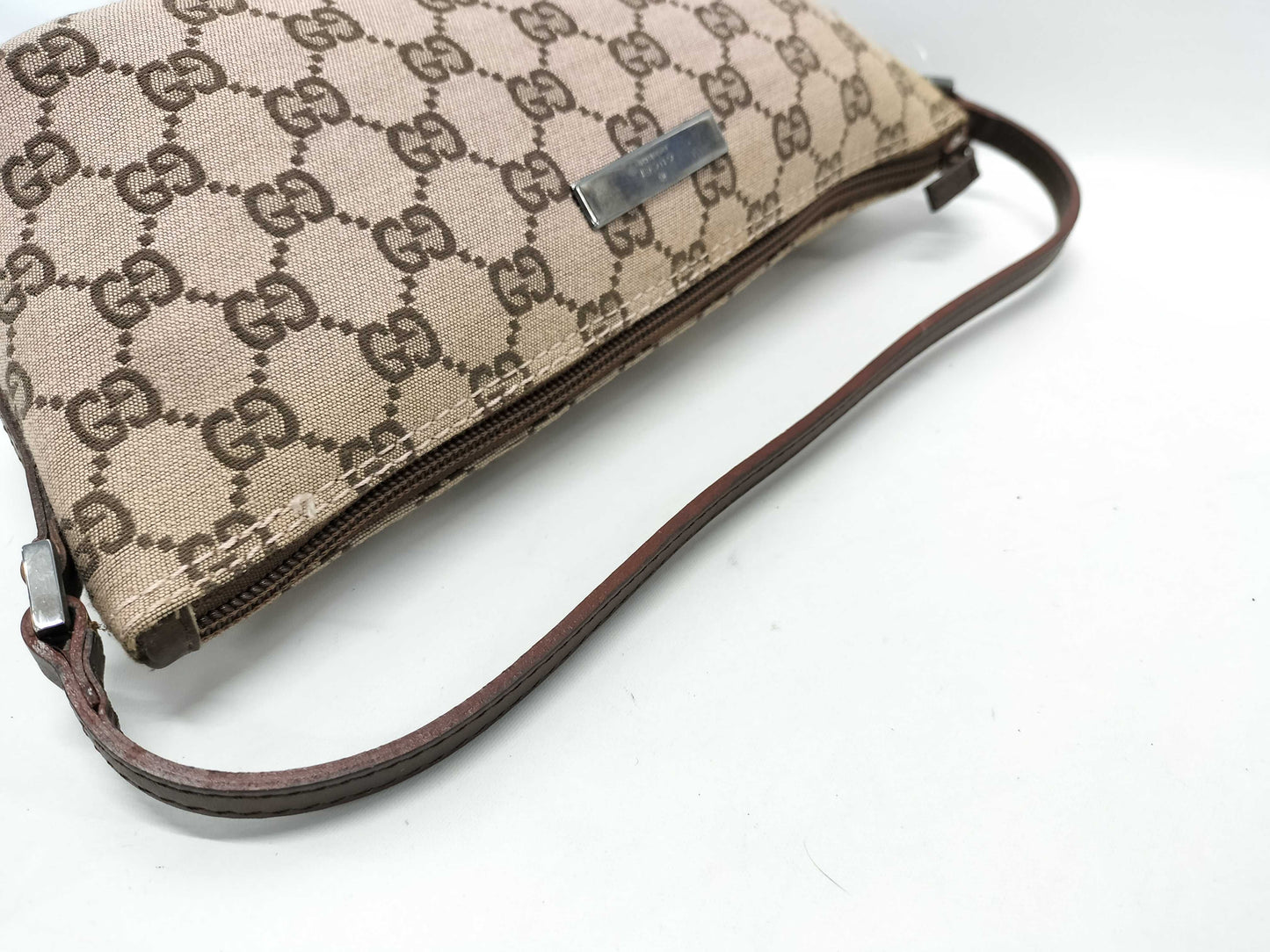 GUCCI GG Canvas Accessory Pouch Handbag