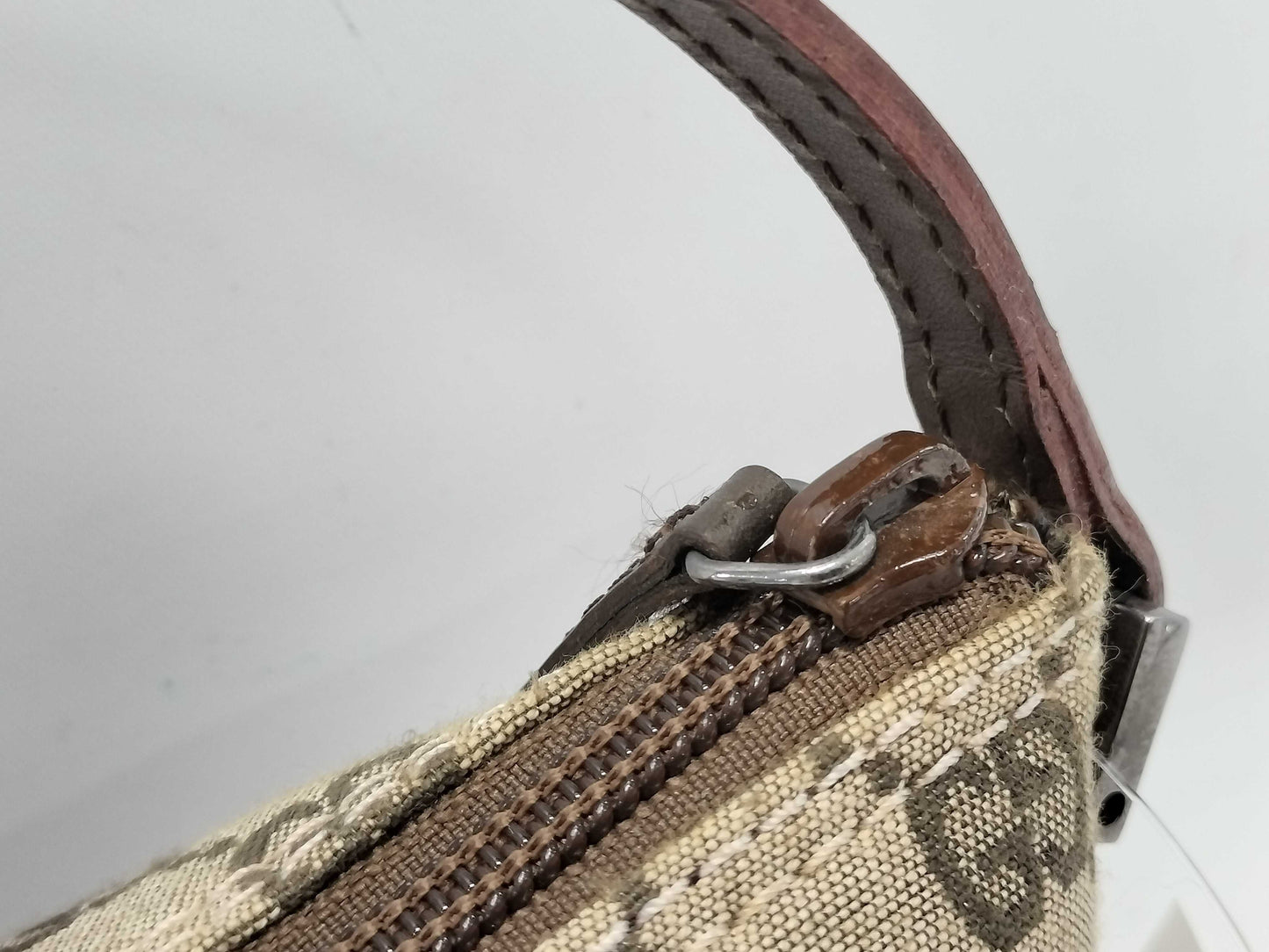 GUCCI GG Canvas Accessory Pouch Handbag