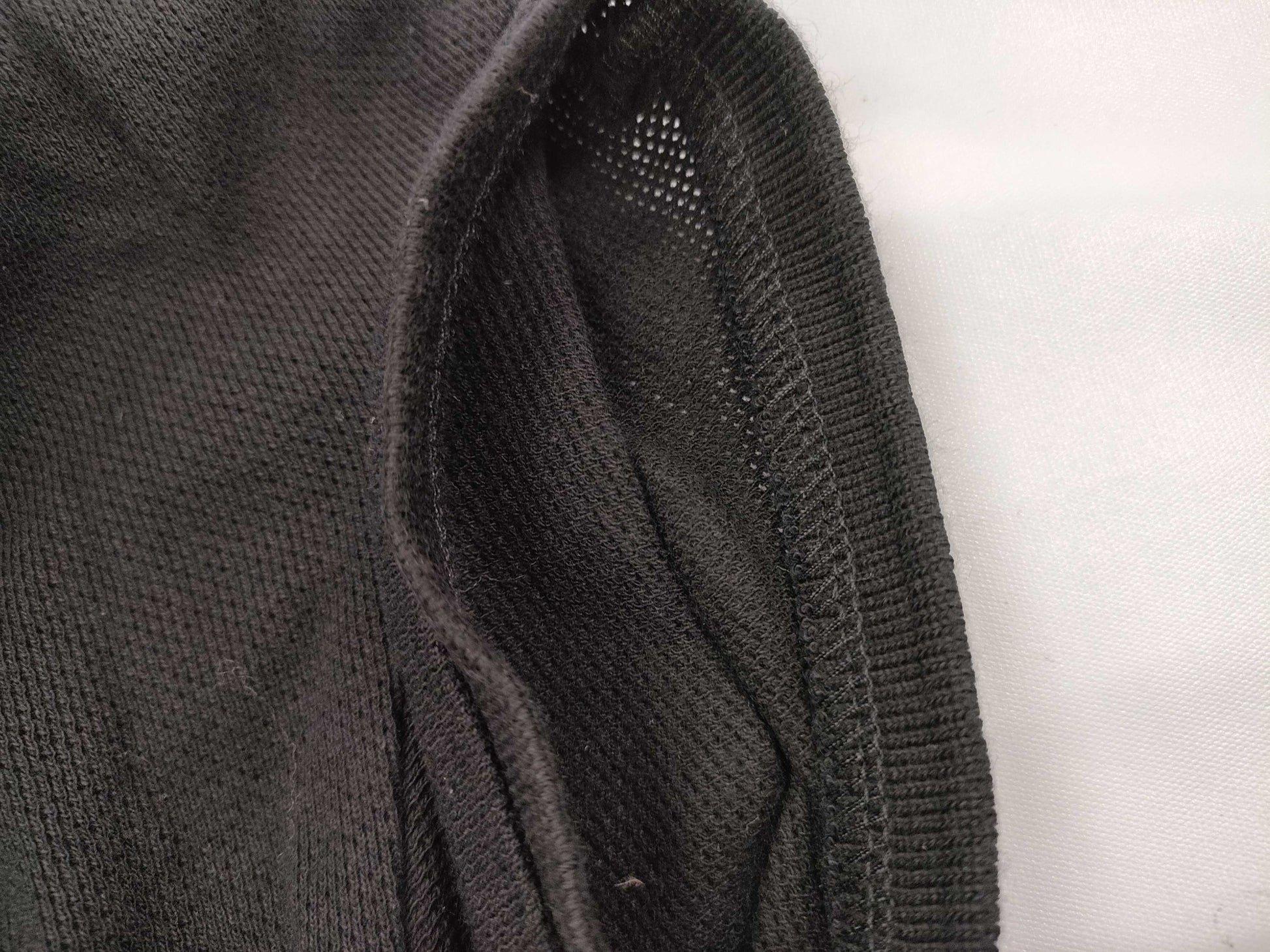 MONCLER Frill T-shirt Black Tops