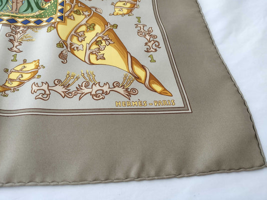 HERMES Carre LETAROY Scarf