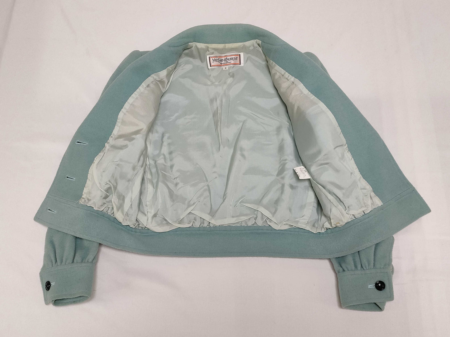 Yves Saint Laurent Coat Blue Coat