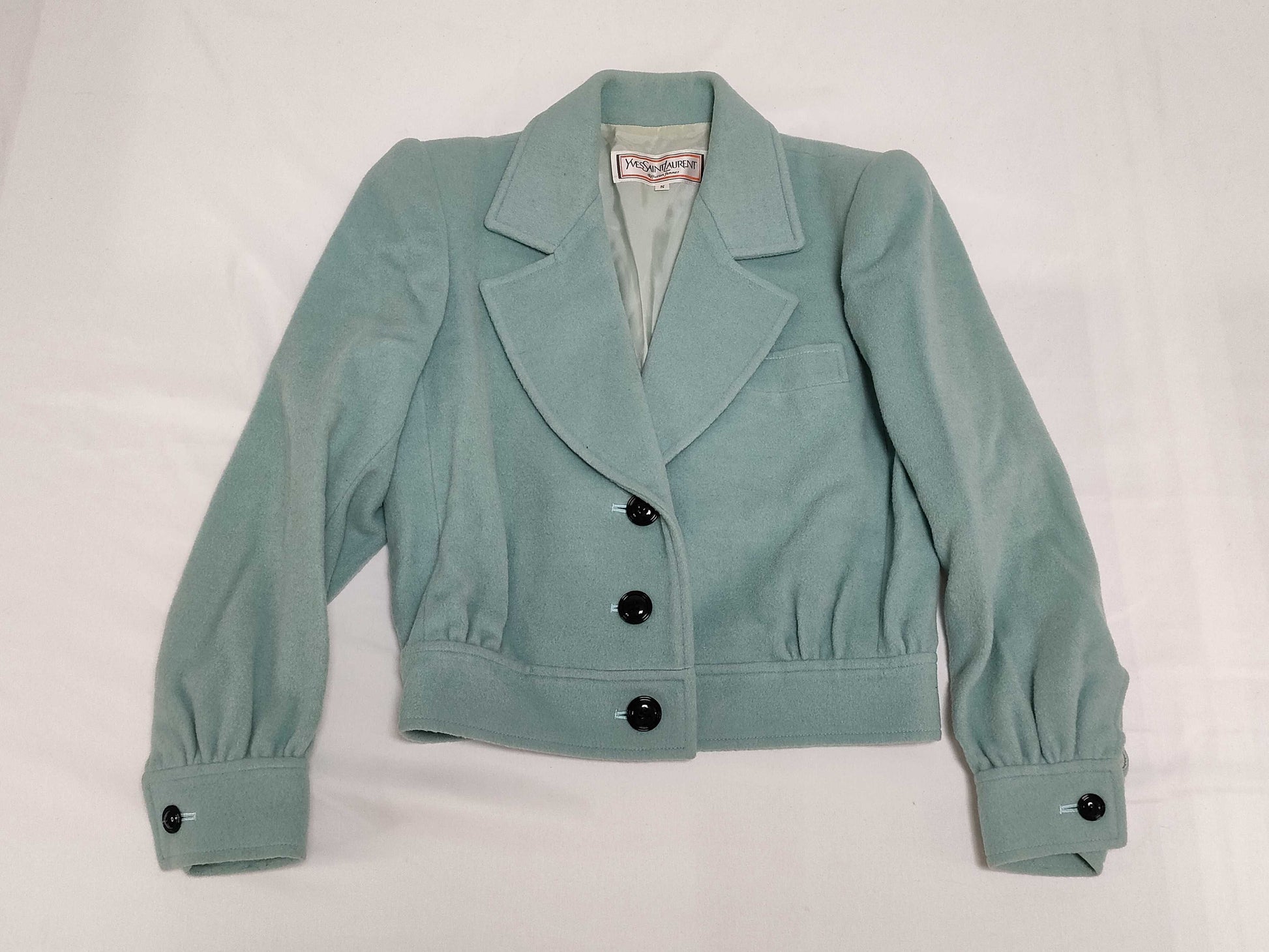 Yves Saint Laurent Coat Blue Coat