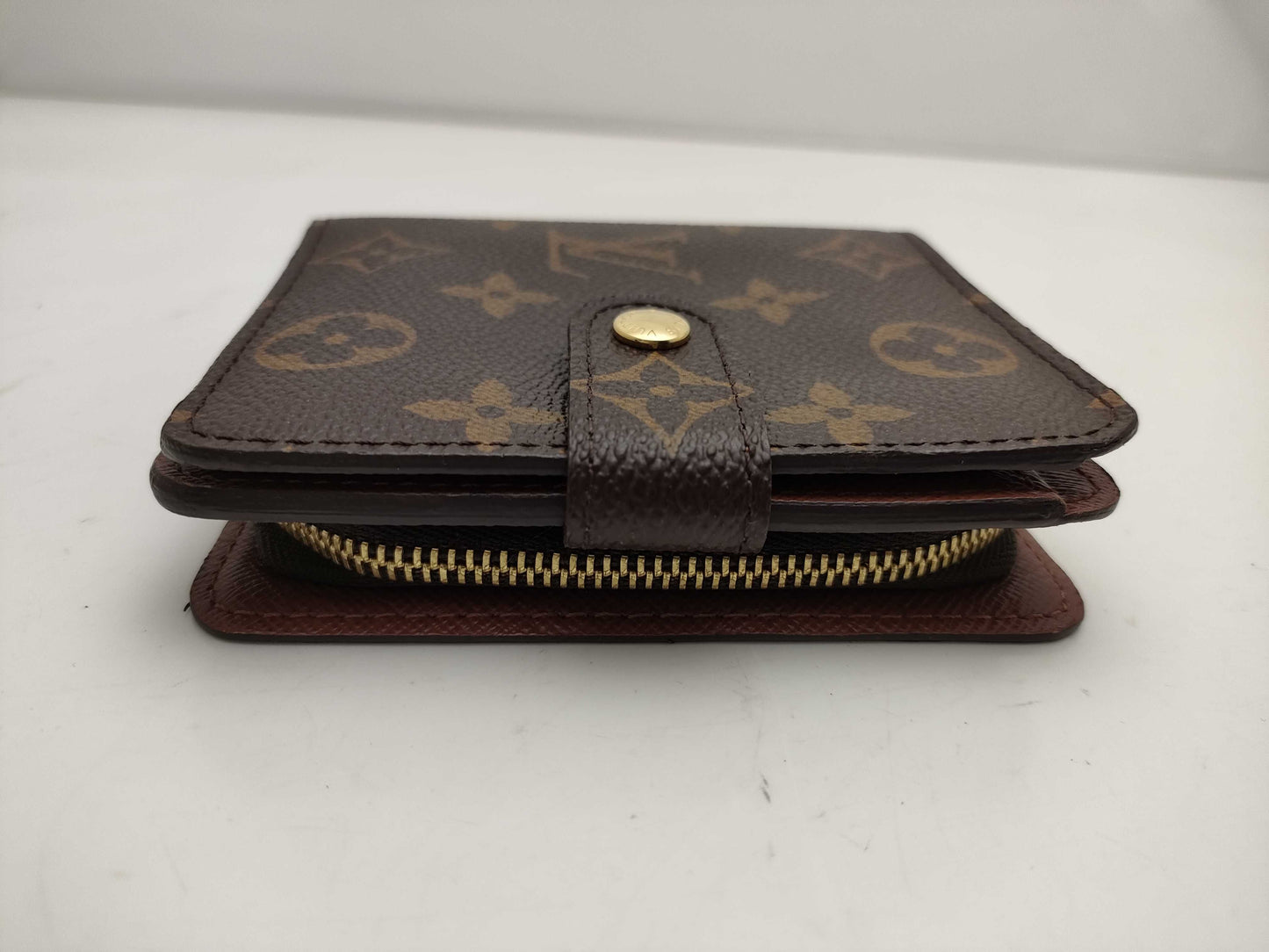 LOUIS VUITTON Monogram Compact Zip Wallet