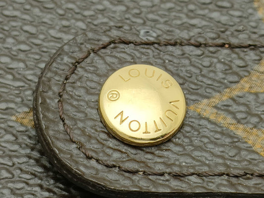 LOUIS VUITTON Monogram Compact Zip Wallet