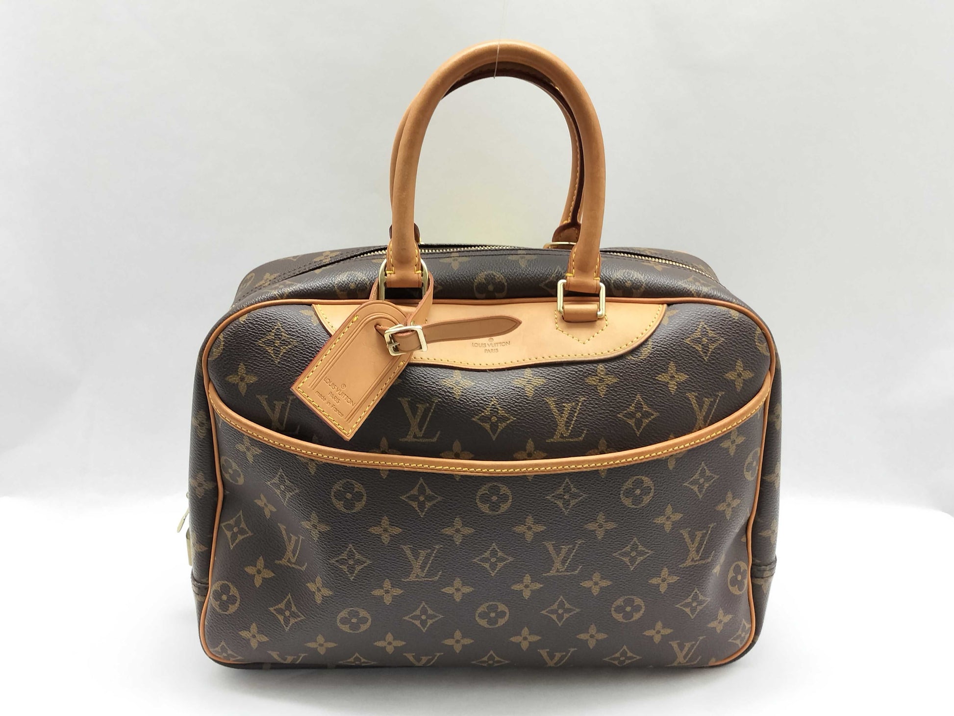 LOUIS VUITTON Monogram Deauville Handbag