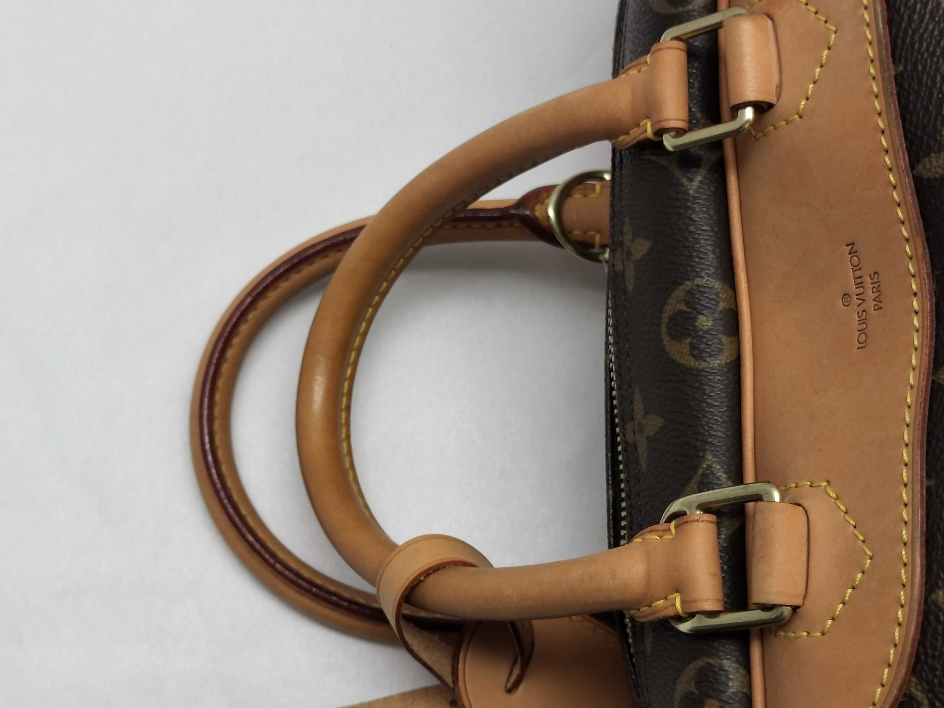 LOUIS VUITTON Monogram Deauville Handbag