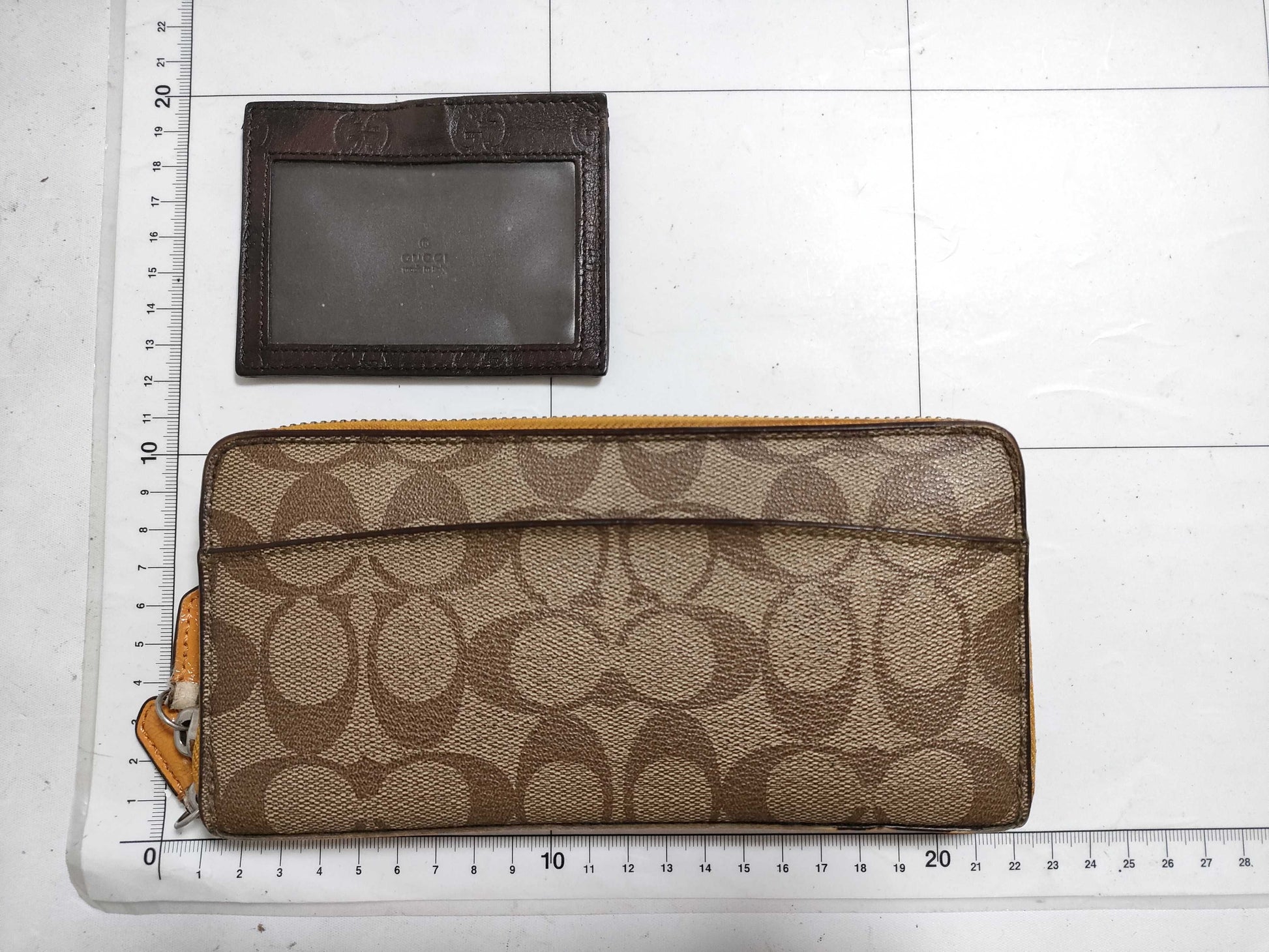 COACH Gucci/Furla/Wallet/Key Case/Pass Case 4 Pieces Card Case, Pass Case, Business Card Holder