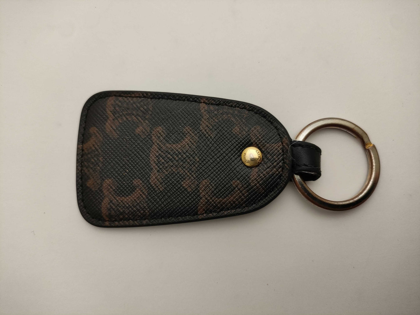 CELINE Macadam/Key Ring Key Case/Key Holder