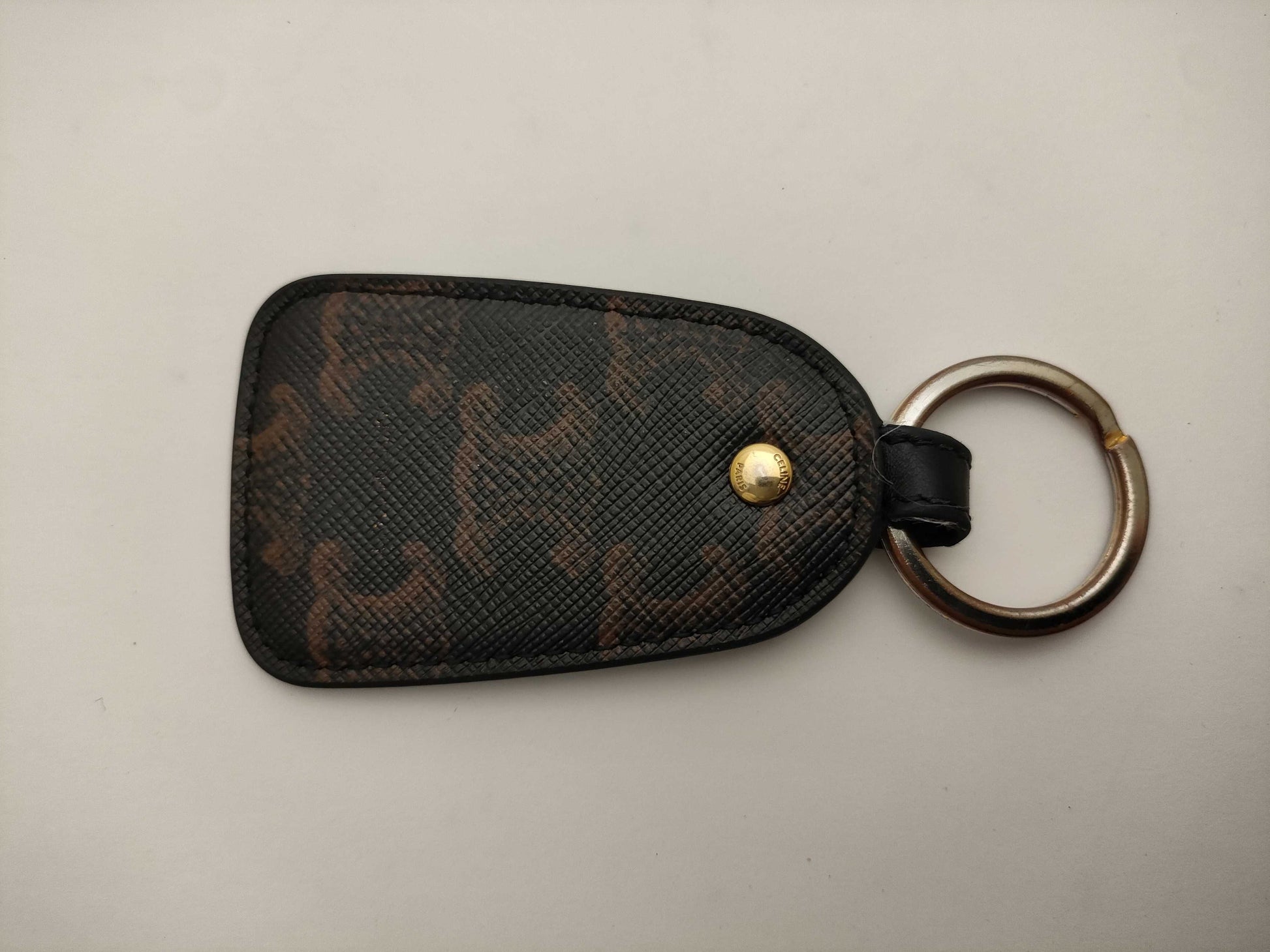 CELINE Macadam/Key Ring Key Case/Key Holder