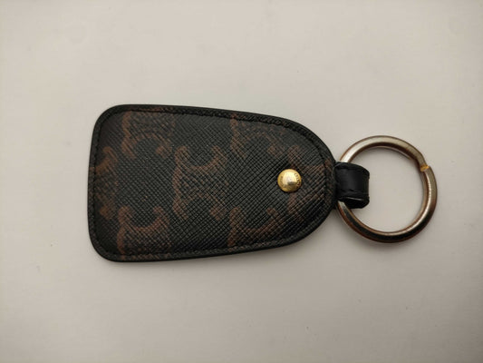 CELINE Macadam/Key Ring Key Case/Key Holder