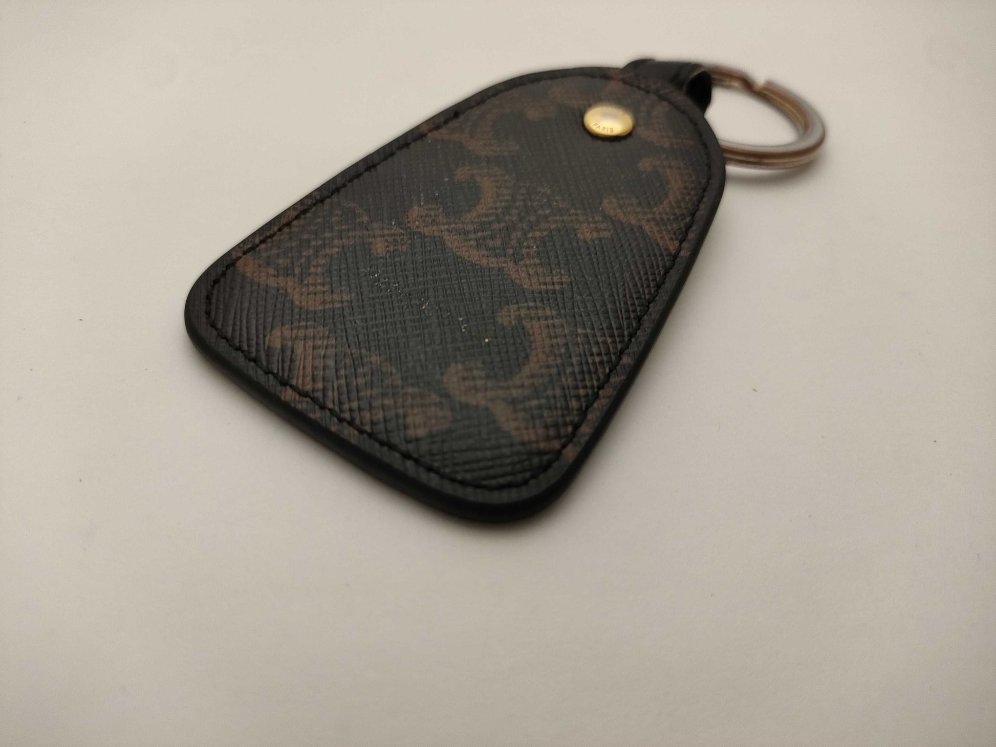 CELINE Macadam/Key Ring Key Case/Key Holder